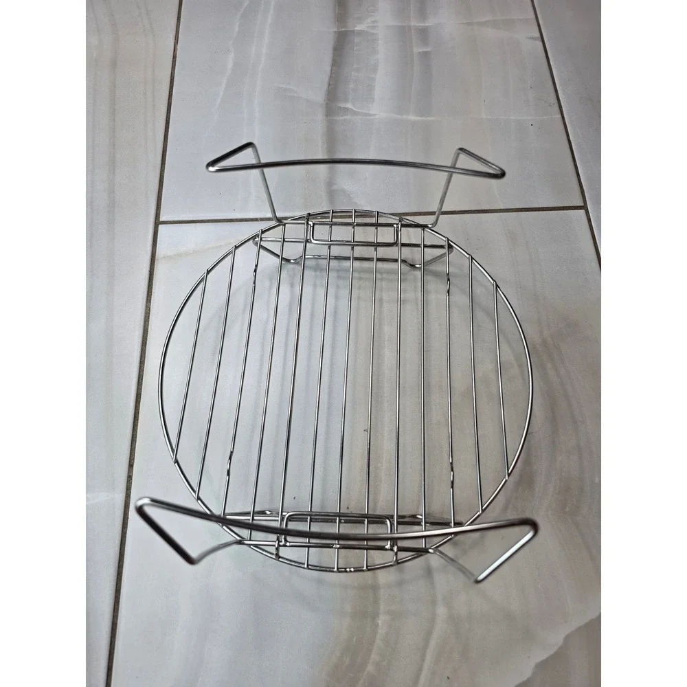 Ninja Stainless Steel Wire Steaming Rack‎ Collapsible Handles 8 Inch F2
